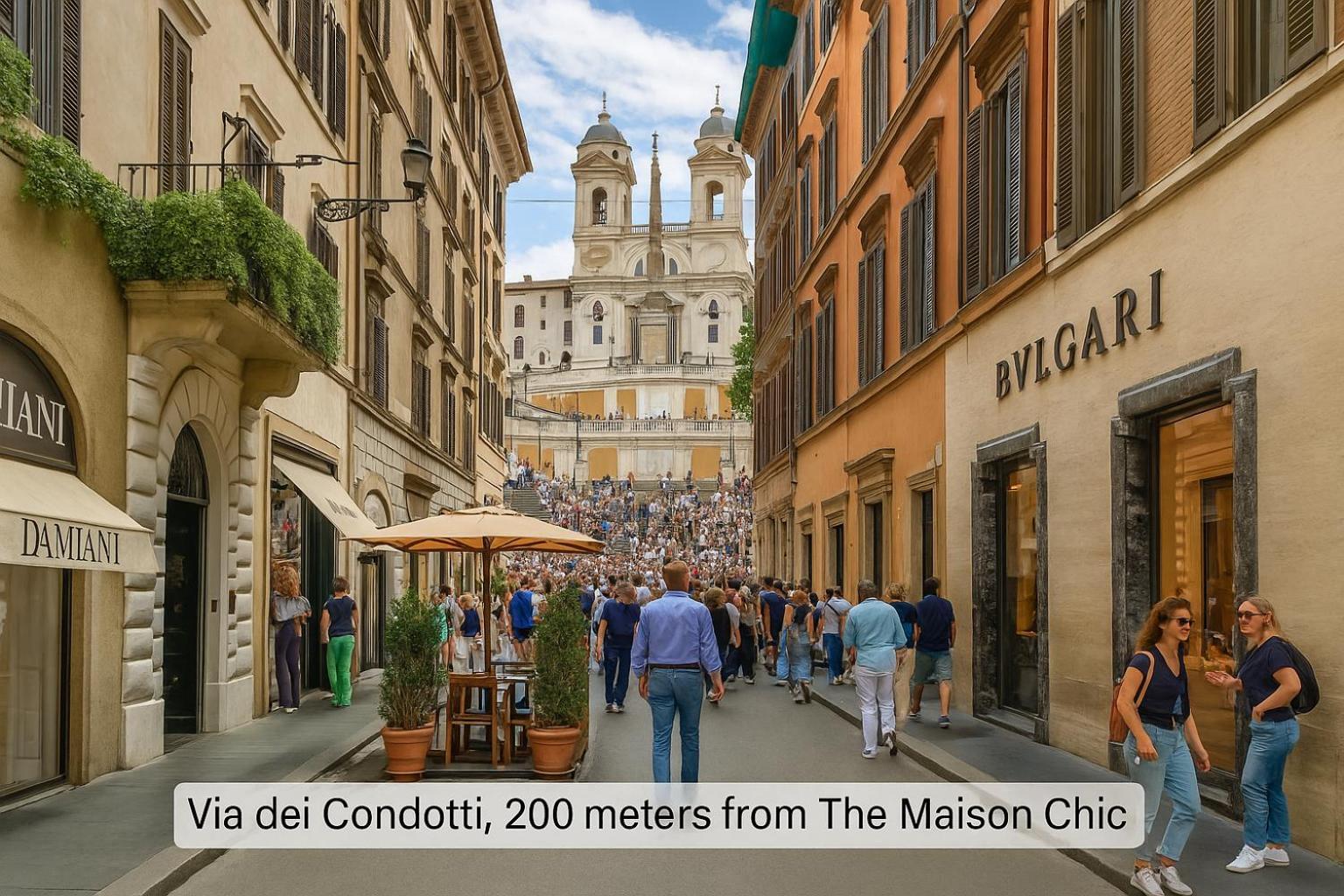 Maison Chic Spagna Two Roma Eksteriør bilde